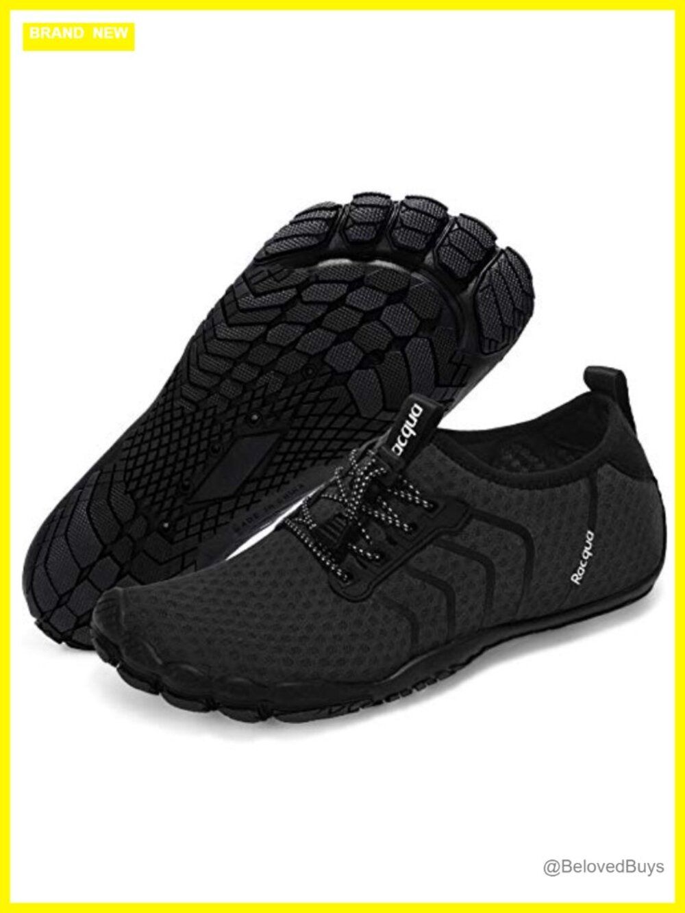 Quick Dry Water Shoes Barefoot Wide Toe Drainage Holes Slip Resistant for Beach